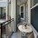 Two bedroom apartment balcony at Novus Westshore (B2 floor plan)