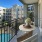 One bedroom apartment balcony at Novus Westshore (A1.1 floor plan)