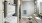 Studio apartment bathroom with washer and dryer at Novus Westshore (S1 floor plan)