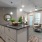 Kitchen Island and Living Room